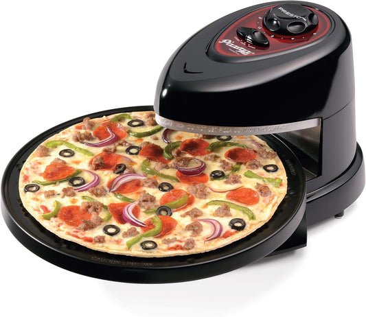 03430 Pizzazz plus Rotating Oven, Black