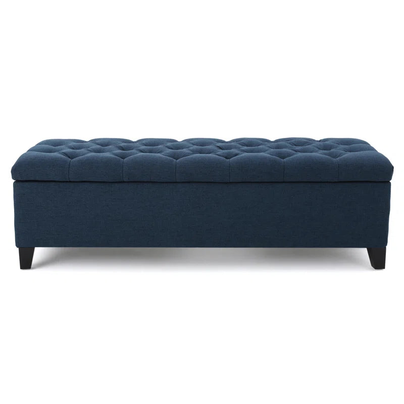 Amalfi Polyester Blend Upholstered Storage Bench