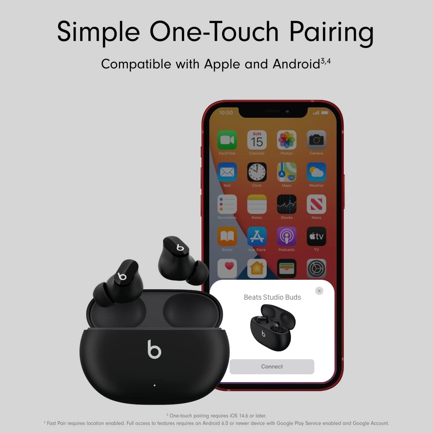 Studio Buds with Applecare+ for Headphones (2 Years) - Black