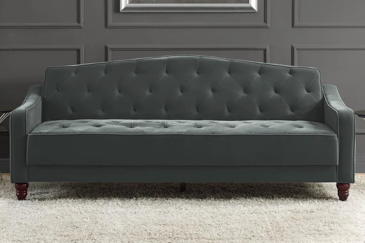 Vintage 81.5'' Velvet Sleeper Sofa