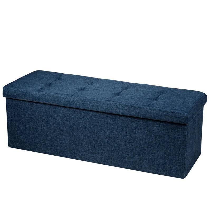 Dawit Oxford Cloth Upholstered Storage Bench