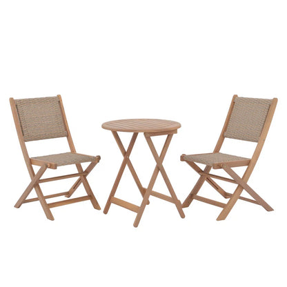 Mhega 2 - Person round Outdoor Dining Set