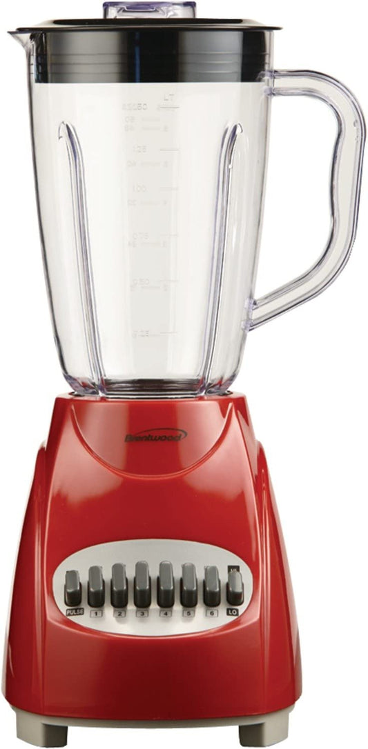 JB-220R 12-Speed + Pulse Blender, Red