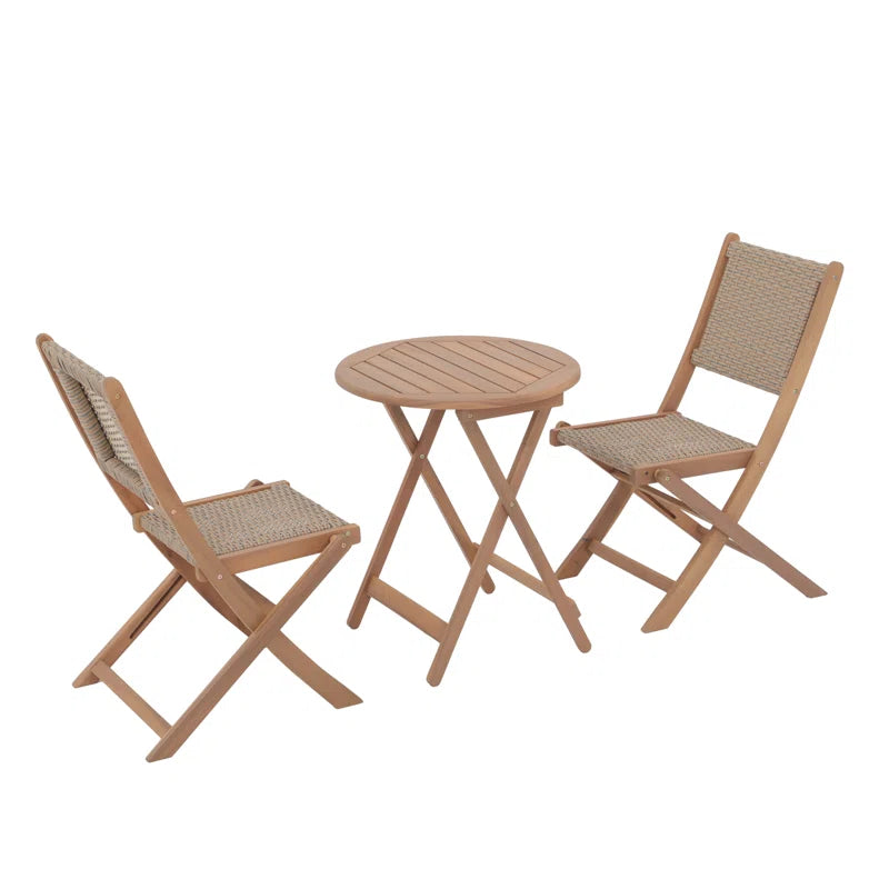 Mhega 2 - Person round Outdoor Dining Set