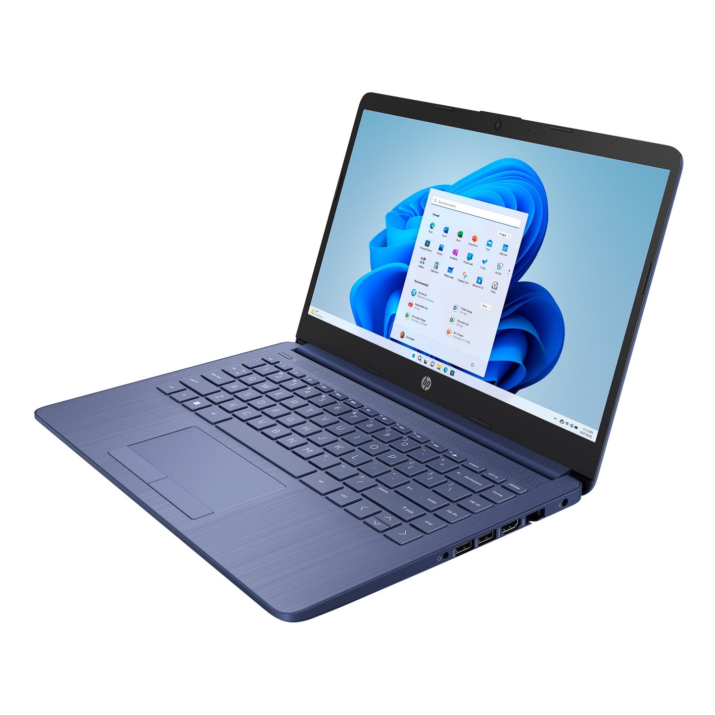 Stream 14 Inch Laptop Intel Processor N4120 4GB RAM 64GB Emmc Blue (12-Mo. Microsoft 365 Included)