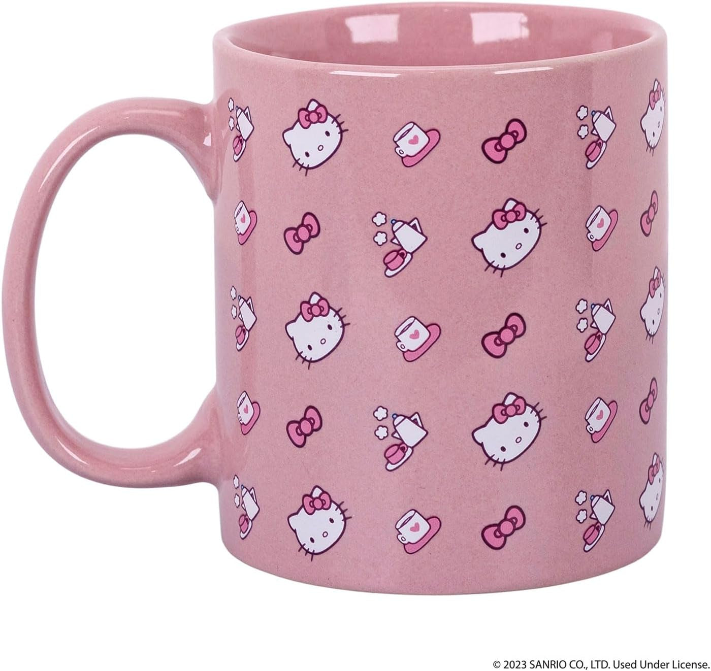 Hello Kitty Coffee Maker Gift Set with 2 Mugs