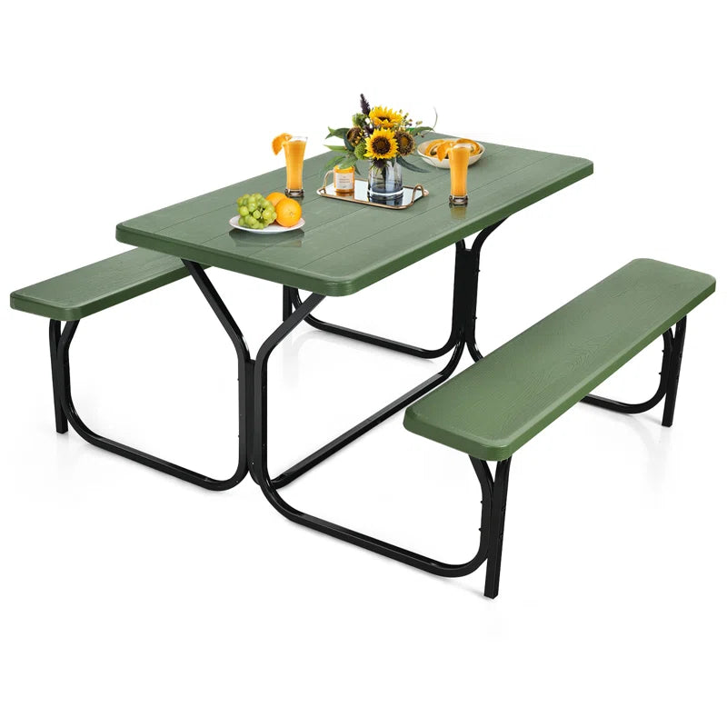 Mcalpin 4 - Person Rectangular Outdoor Dining Set