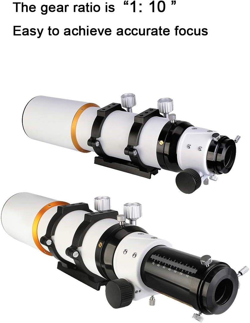 SV503 Telescope, 80ED F7 Telescope OTA with Focal Length 560Mm, Compact and Portable Tube for Exceptional Viewing and Astrophotography