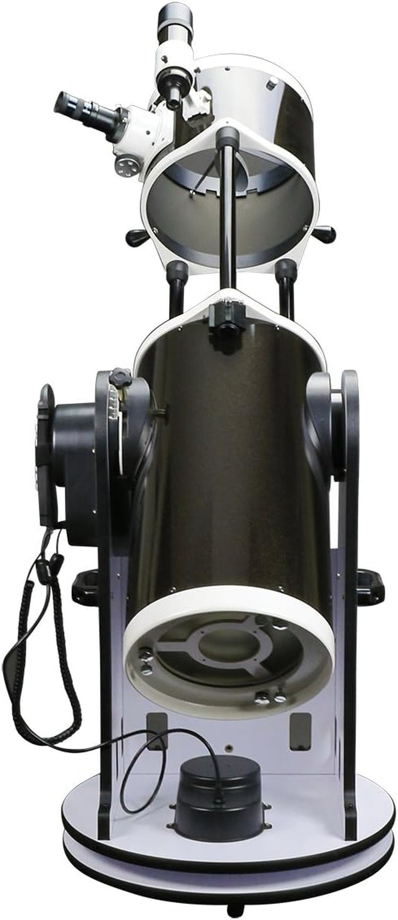 Flextube 250 Synscan Dobsonian 10-Inch Collapsible Computerized Goto Large Aperture Telescope, White, (S11810)