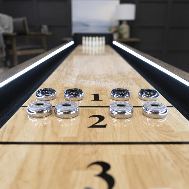 Brookdale  LED 9' Shuffleboard Table