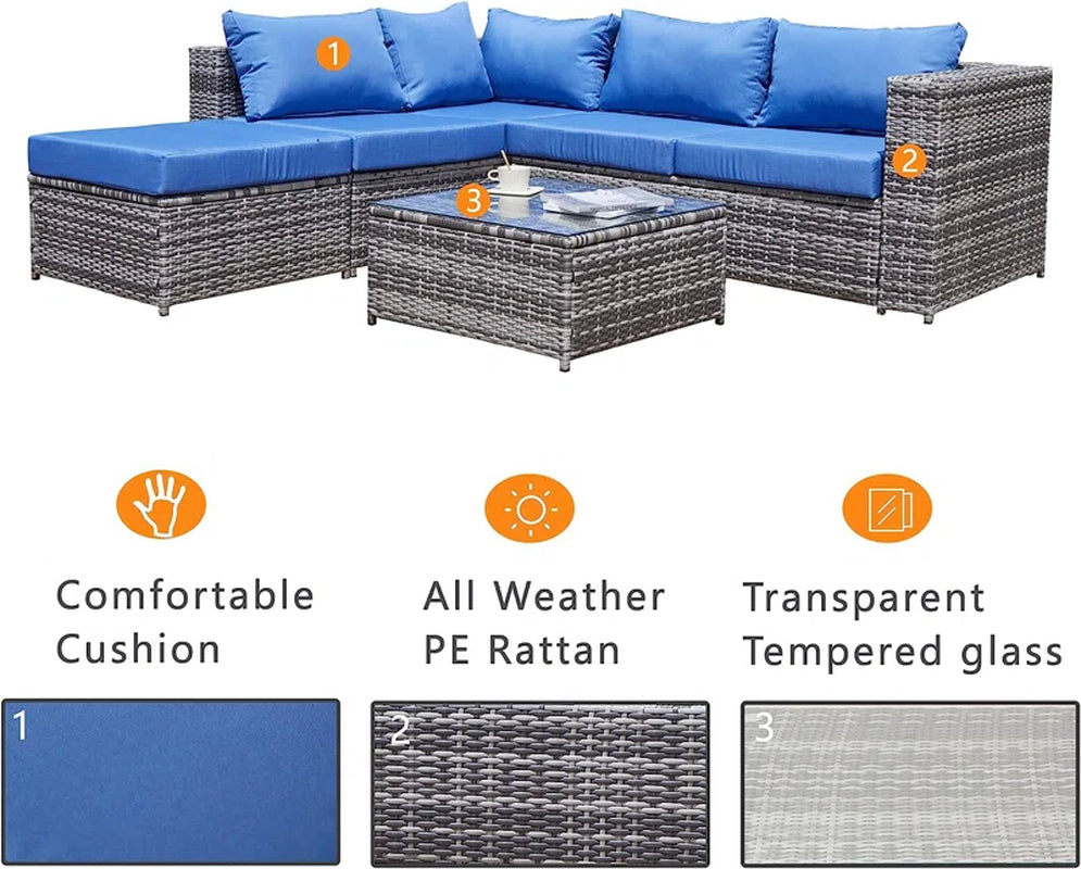 Salkeld Sectional Seating Group with Cushions