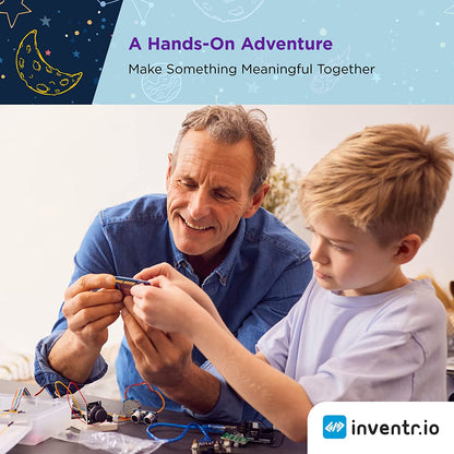 | Adventure Kit: 30 Days Lost in Space for Exploratory Skills | Arduino IDE Compatible | Coding Challenge | Kids & Teens Robotics Project | Engineering Set by NASA Researcher