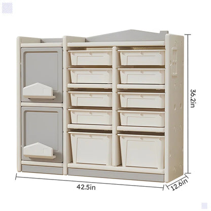 Multilayer Storage,Toy Picture Book Storage Cabinet