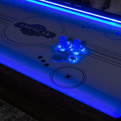 72" Austin LED Air Hockey Table